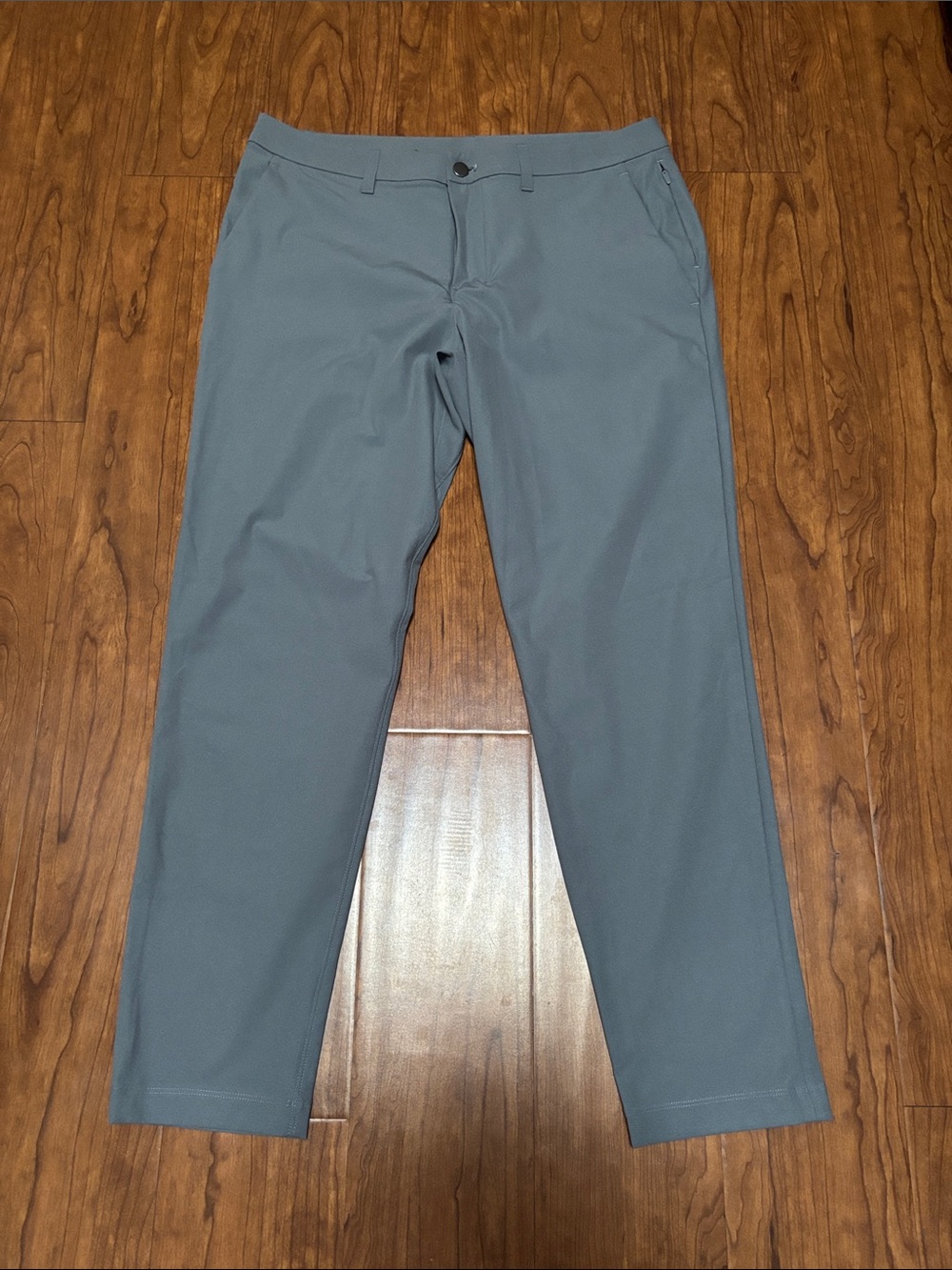 Lululemon Cement Grey Commission Slim Fit Pants